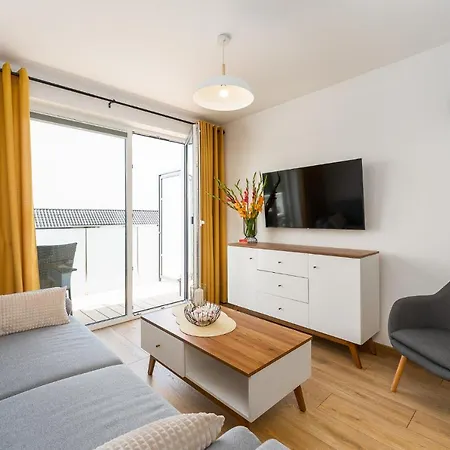 Apartamento Sloneczny Przy Morzu Z Klimatyzacja